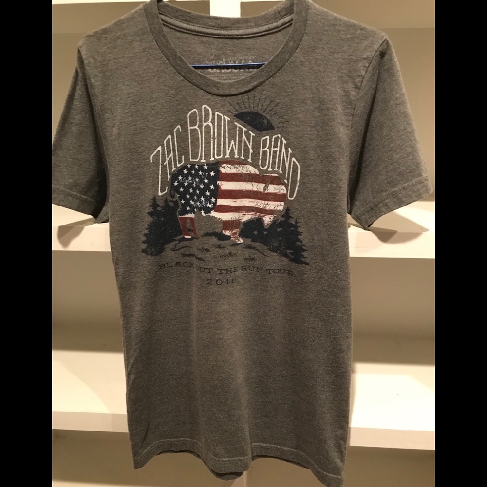 Zac Brown Band US style T shirt ! Nice !Size small